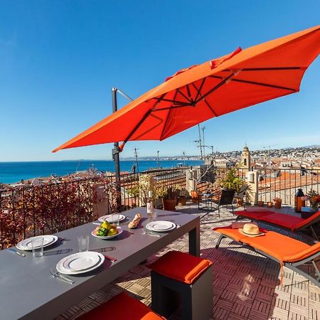 Le Chateau - The Most Beautiful Sight In Old Town, Private Terrace Nizza Kültér fotó