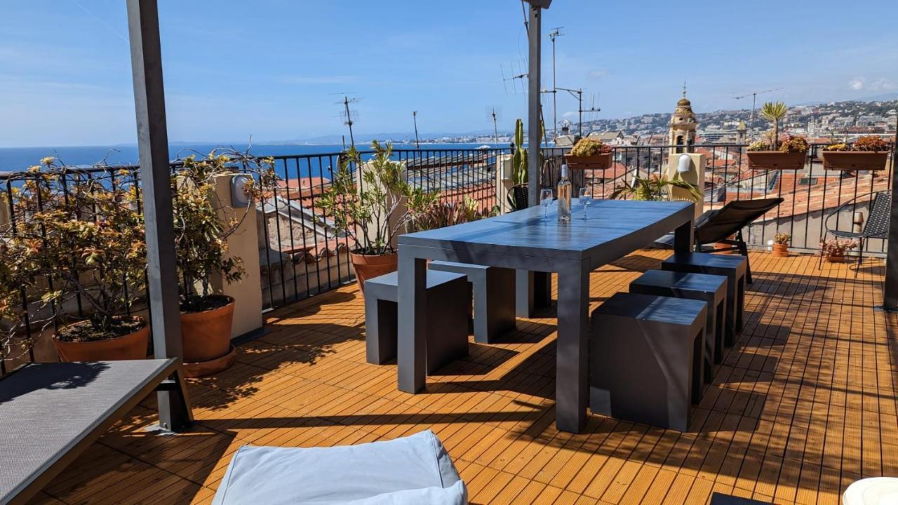 Le Chateau - The Most Beautiful Sight In Old Town, Private Terrace Nizza Kültér fotó