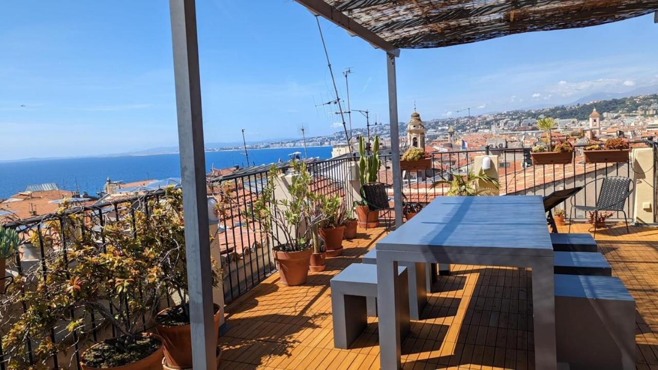 Le Chateau - The Most Beautiful Sight In Old Town, Private Terrace Nizza Kültér fotó
