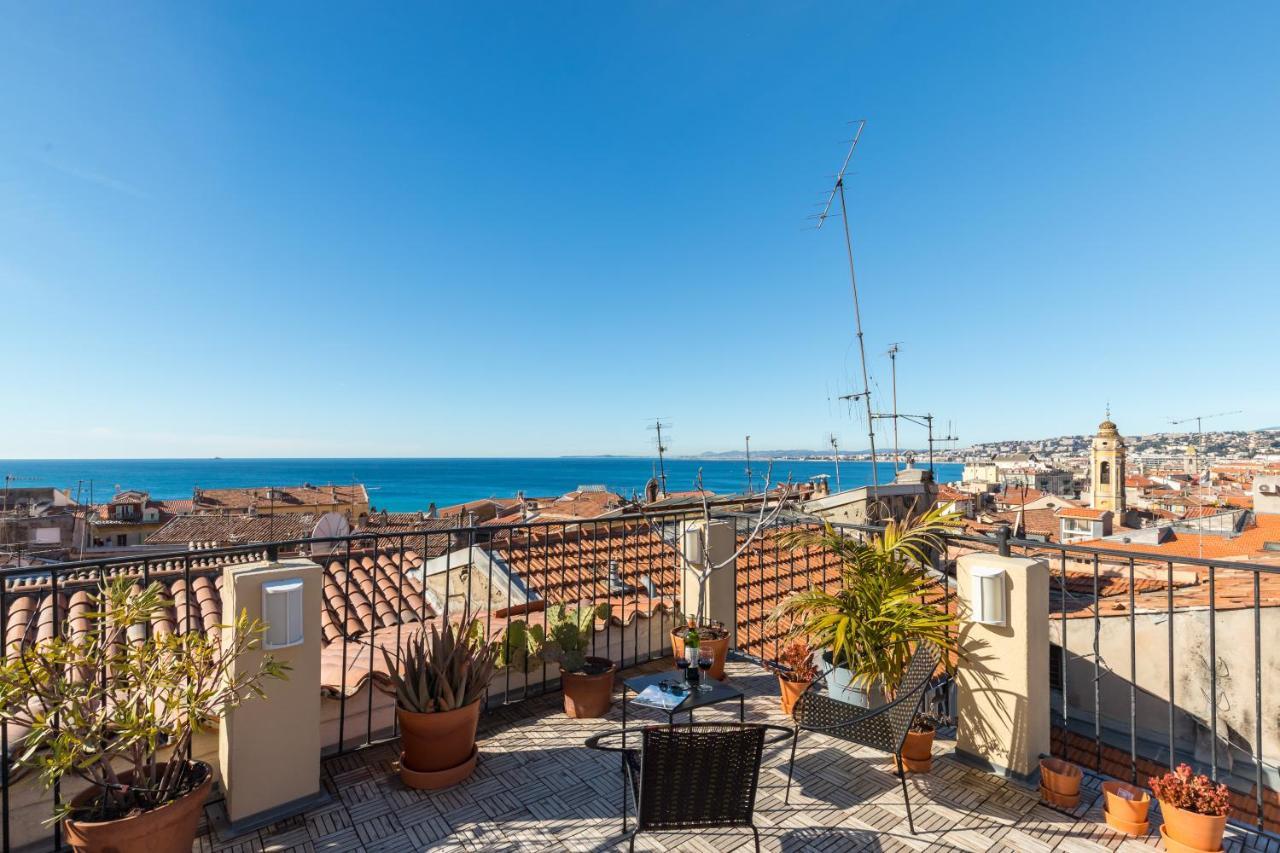 Le Chateau - The Most Beautiful Sight In Old Town, Private Terrace Nizza Kültér fotó