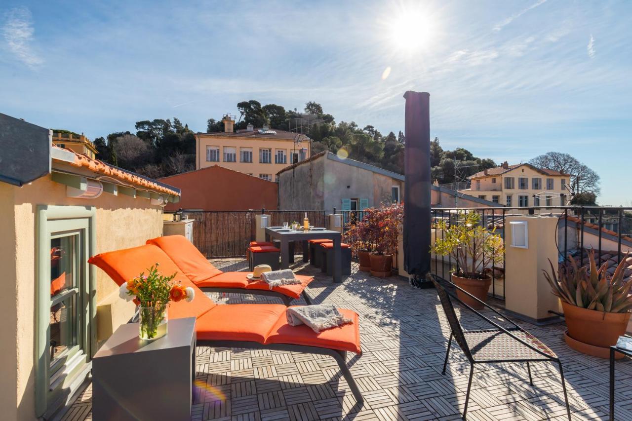 Le Chateau - The Most Beautiful Sight In Old Town, Private Terrace Nizza Kültér fotó