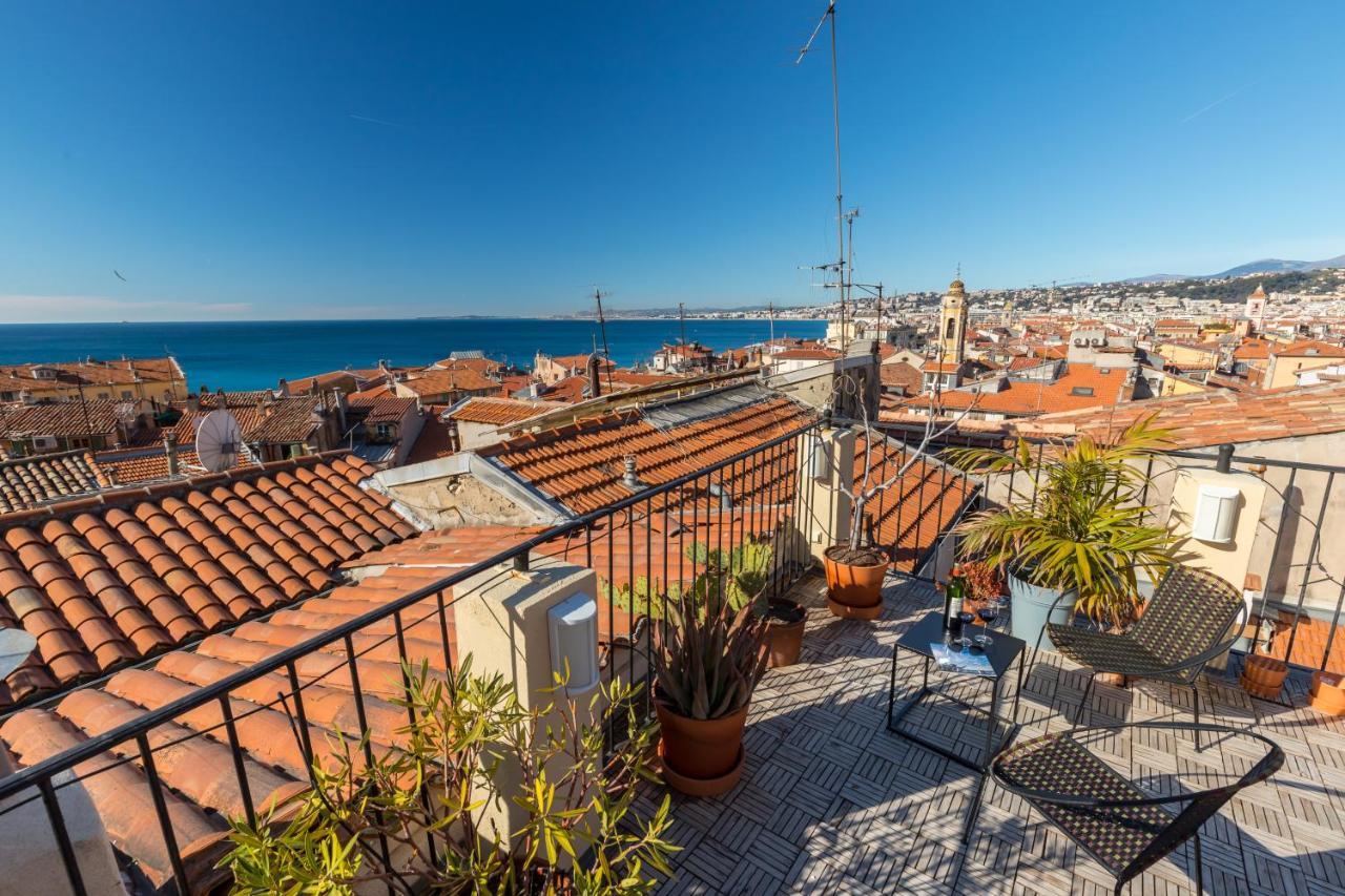 Le Chateau - The Most Beautiful Sight In Old Town, Private Terrace Nizza Kültér fotó